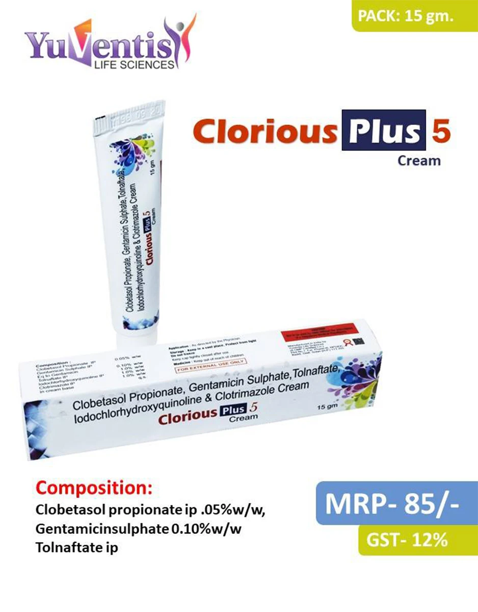 CLORIOUS PLUS 5 CREAM